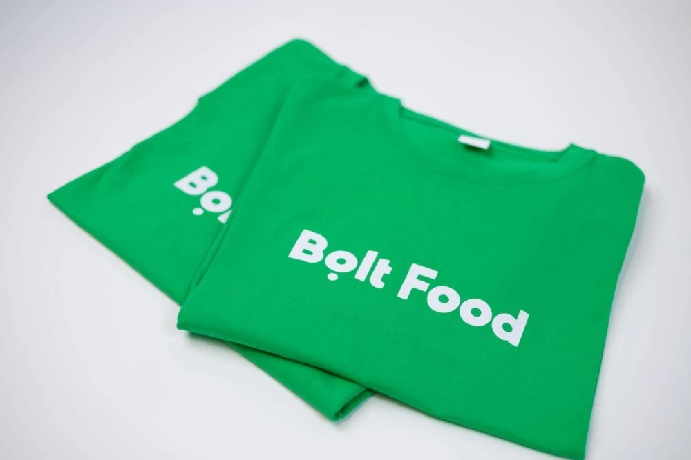 Geantă de livrare Telescopică Bolt Food + Tricou